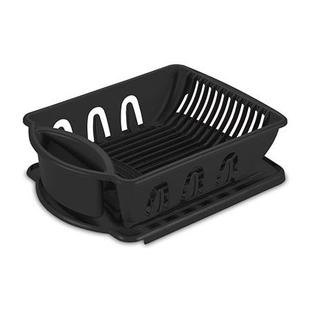 Sterilite 2PC BLK Ultra Sink Set 6219006